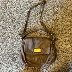 Marc by Marc Jacobs taupe leather purse